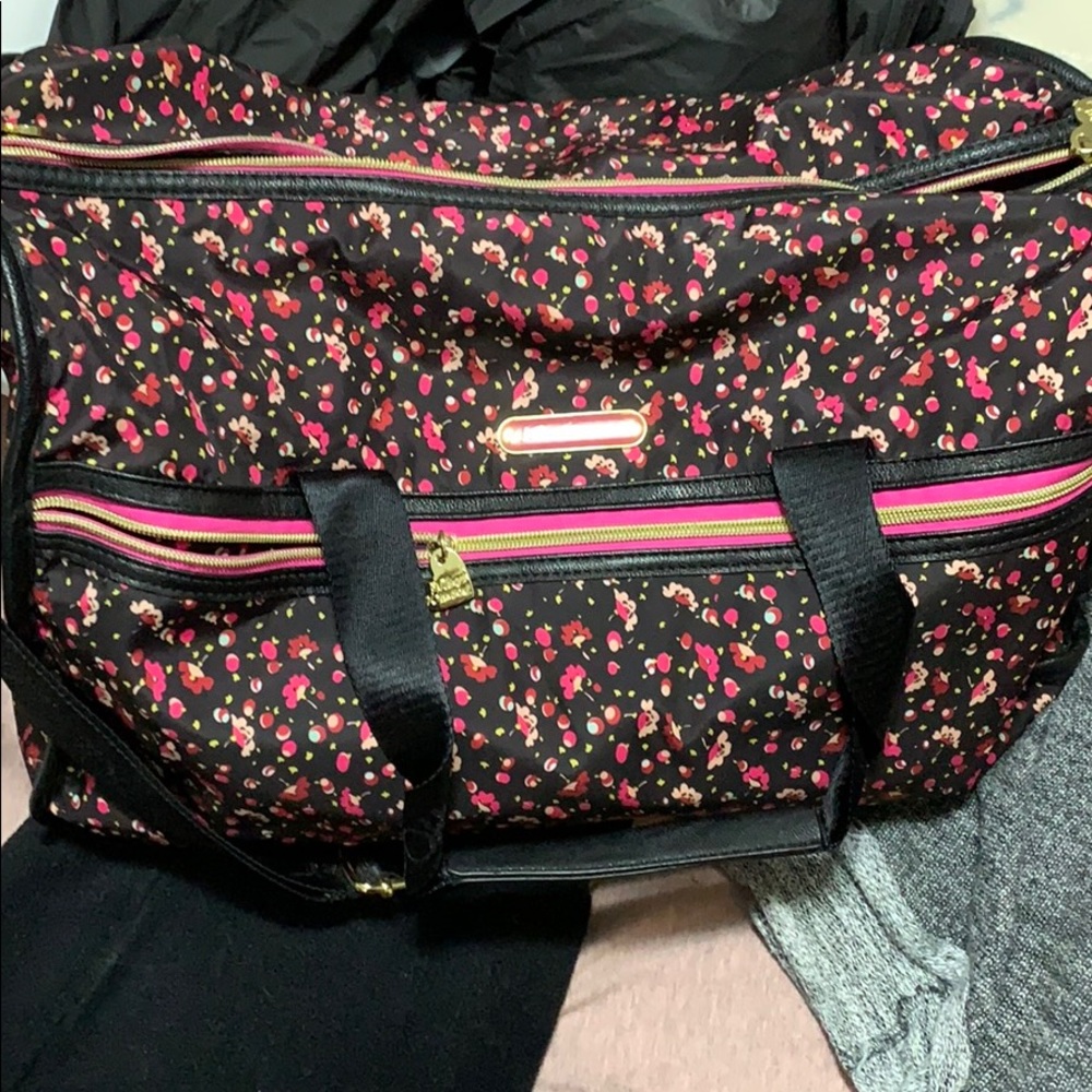 Betsey Johnson duffle bag